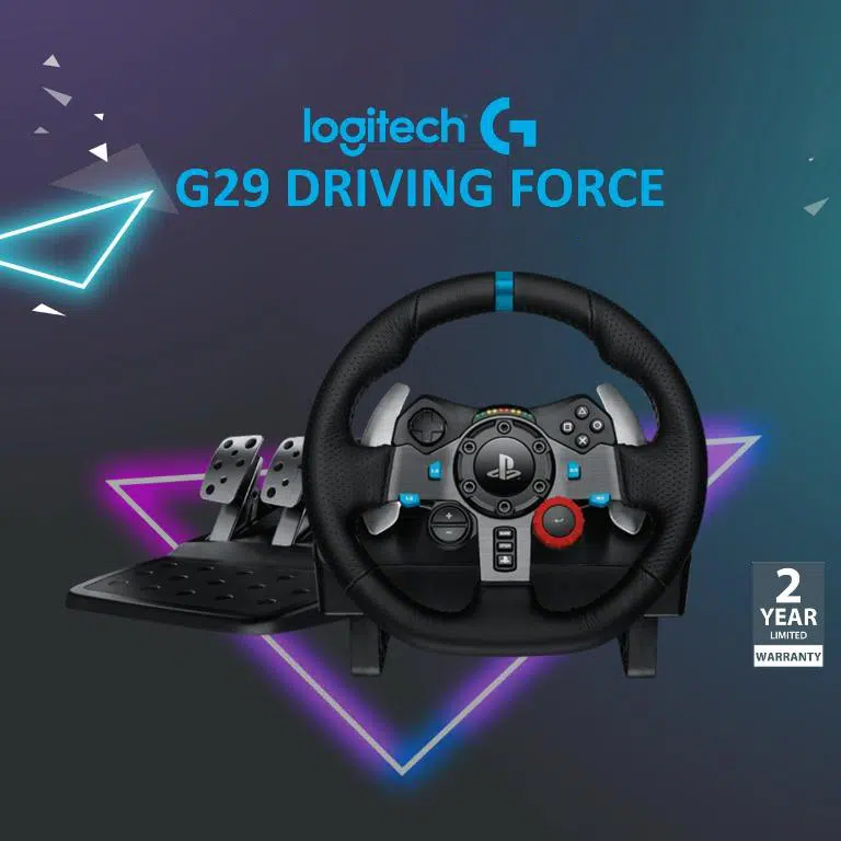 Logitech G29 Driving Force Racing Wheel For PS5, PS4 and PC 14 Logitech G29 warranty and other information