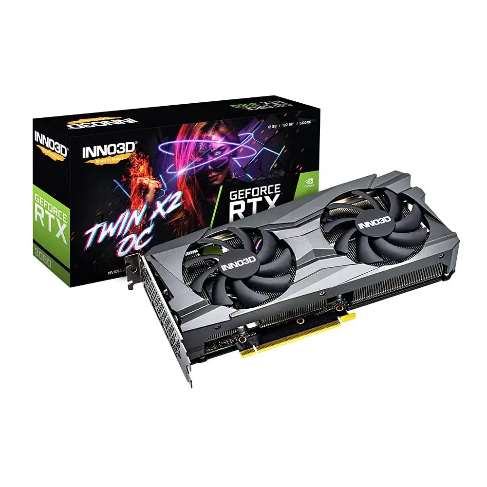 Inno3D GEFORCE RTX 3060 Twin X2 OC 12GB GDDR6 Graphics Card