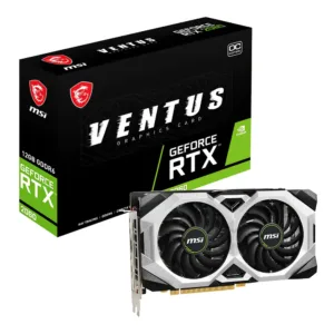MSI GeForce RTX 2060 Ventus 12G OC NVIDIA 12GB GDDR6 Graphics Card