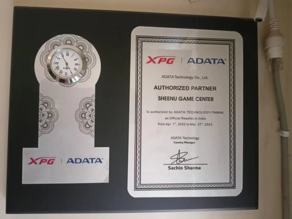 Authorized Distributor of Adata and XPG