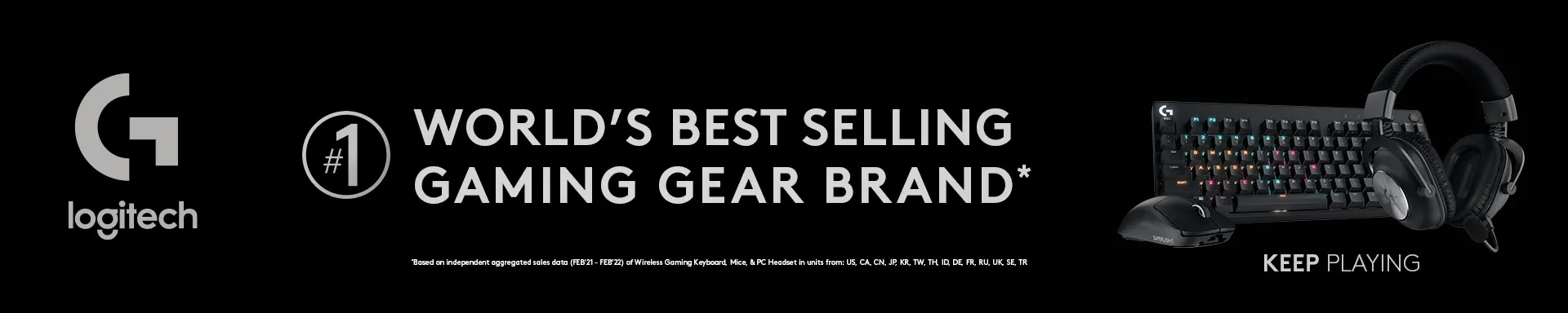 Logitech Sale Banner