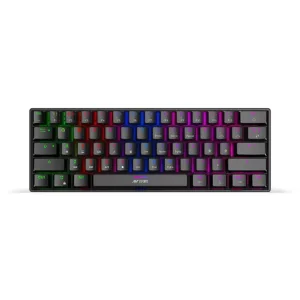Ant Esports MK1300 Mini 60% Wired Mechanical Gaming Keyboard - Red Switches