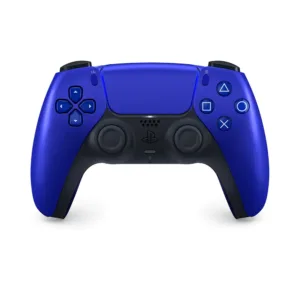 Ps5 dualsense controller in metallic blue color