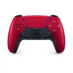 ps5 dualsense controller in metallic red color