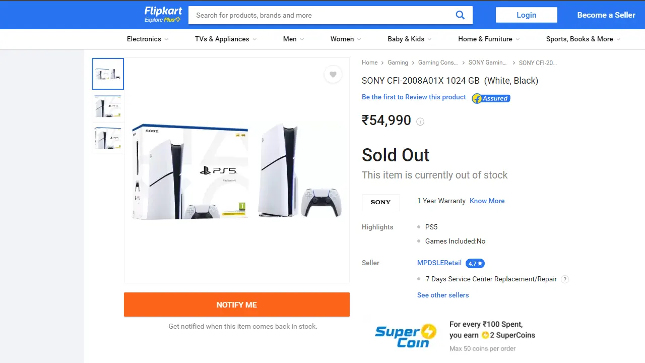 ps5 slim releasing in india